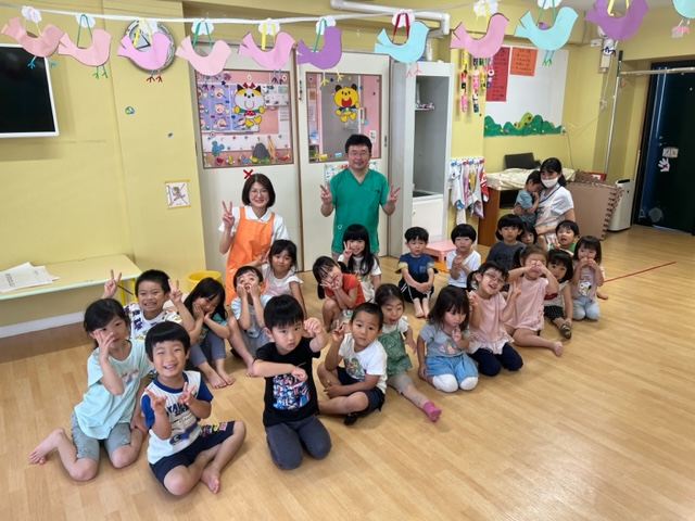 保育園の歯科検診